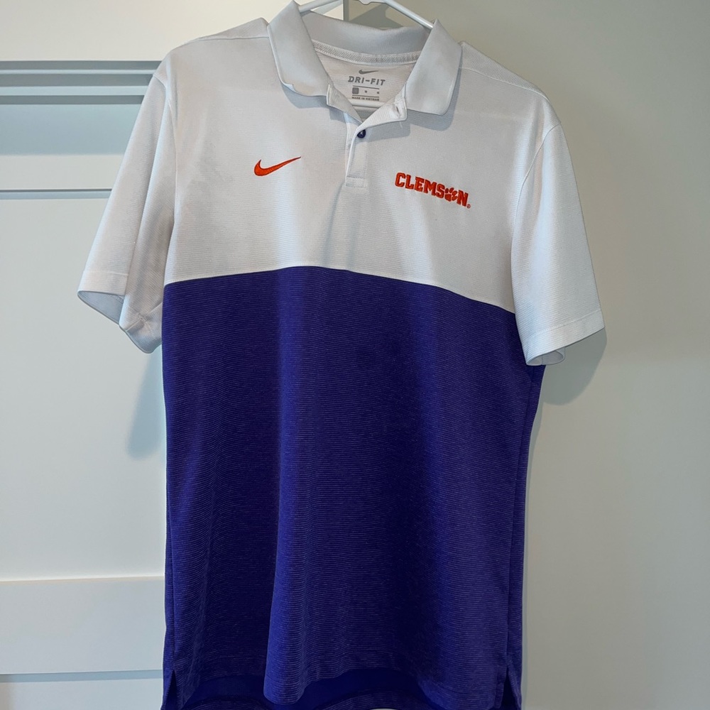 Clemson Nike Dri-Fit Polo
